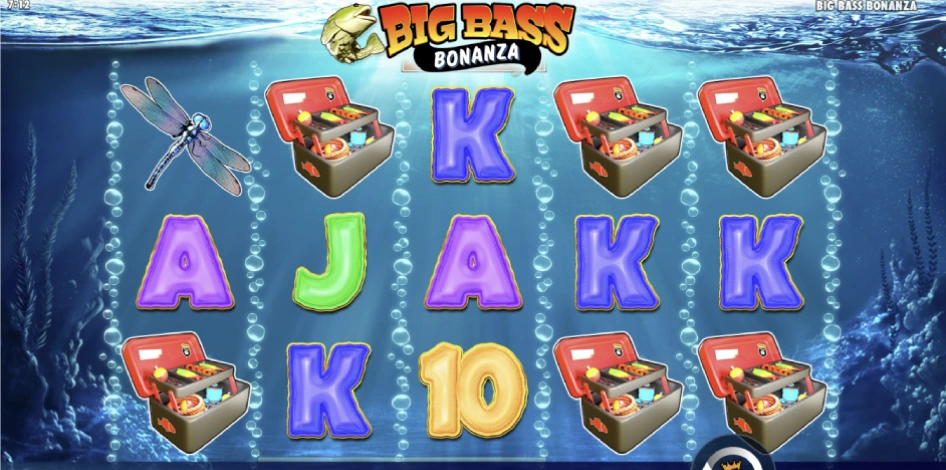 Jogando Big Bass Bonanza no cassino MC Games